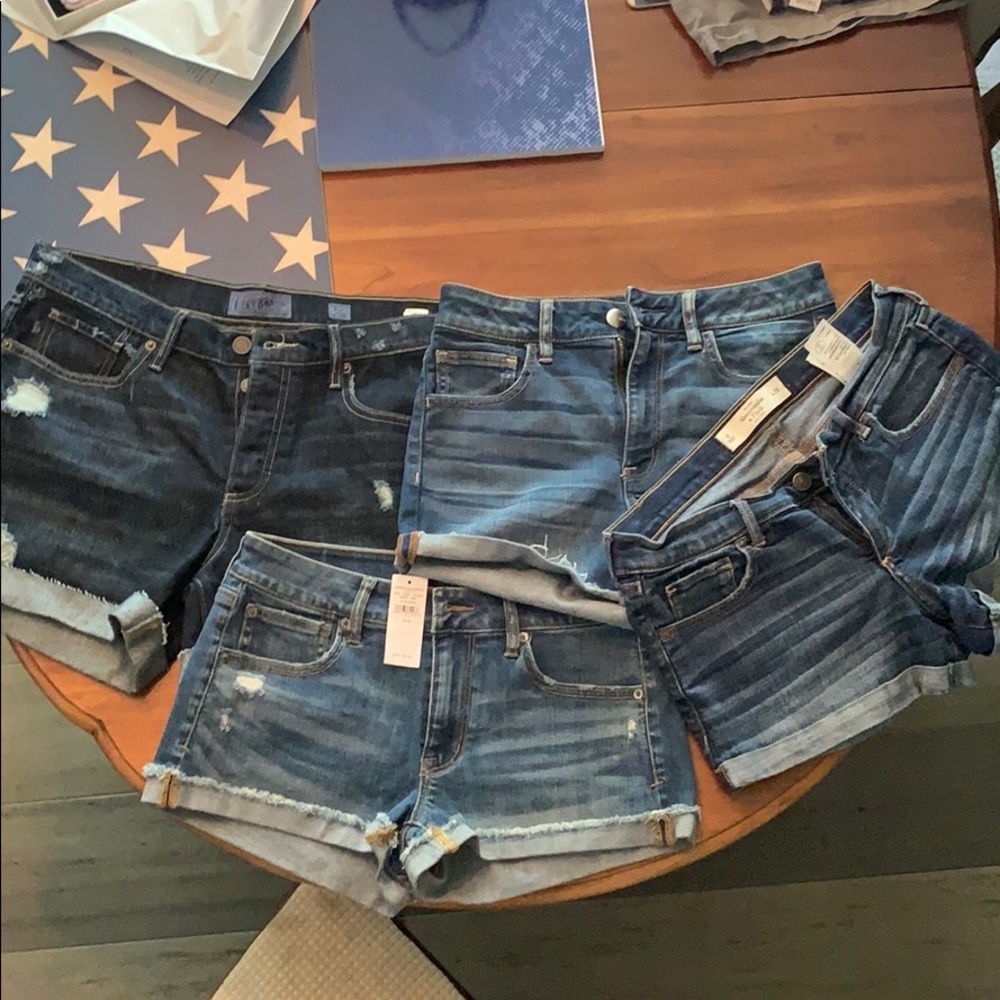 A Bundle of Jean Shorts Size 8